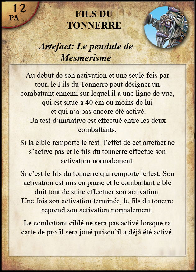 Pendule de Mesmérisme